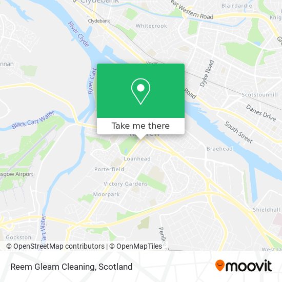 Reem Gleam Cleaning map