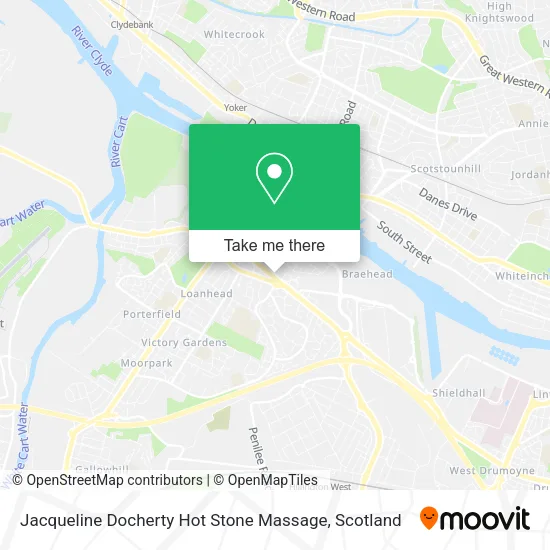 Jacqueline Docherty Hot Stone Massage map