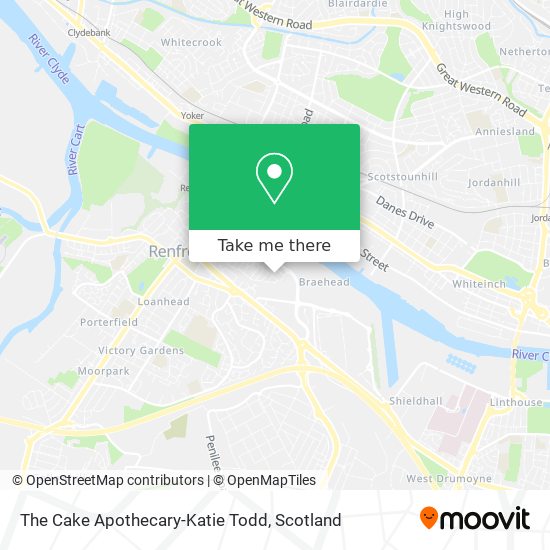 The Cake Apothecary-Katie Todd map