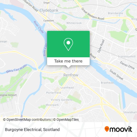 Burgoyne Electrical map