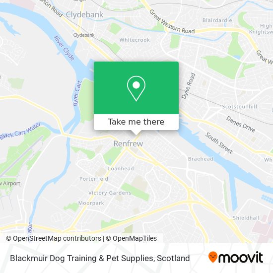 Blackmuir Dog Training & Pet Supplies map