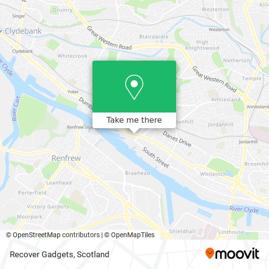 Recover Gadgets map