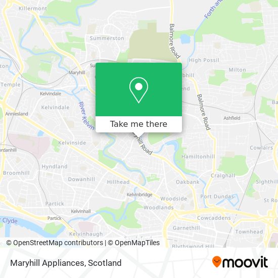 Maryhill Appliances map