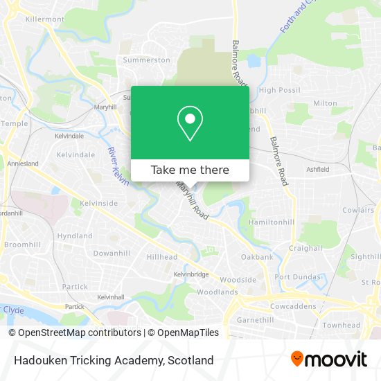 Hadouken Tricking Academy map