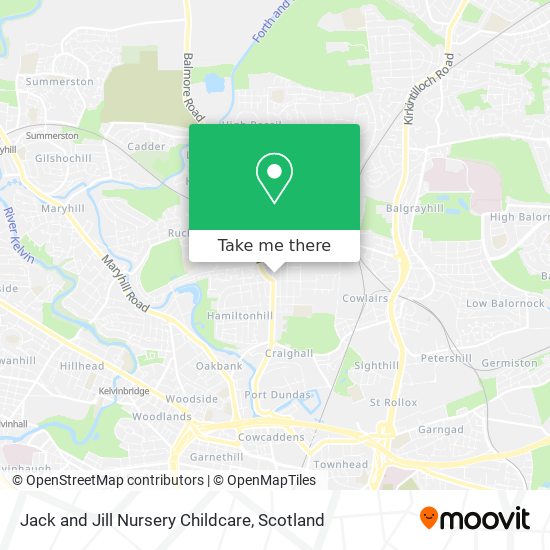 Jack and Jill Nursery Childcare map