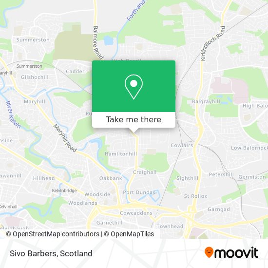 Sivo Barbers map