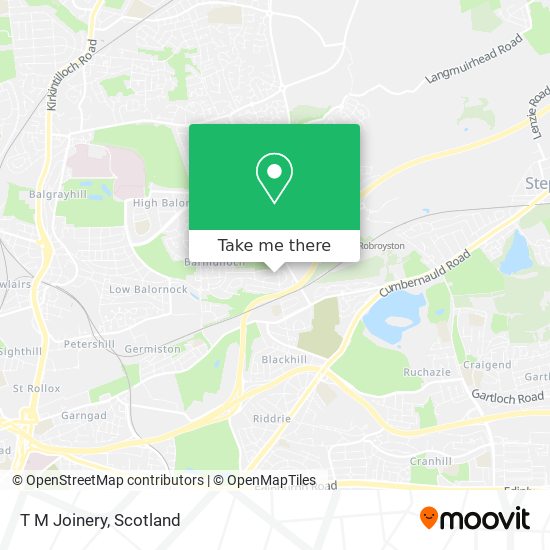 T M Joinery map