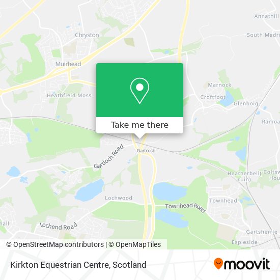 Kirkton Equestrian Centre map