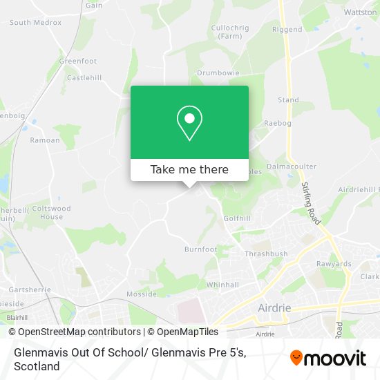Glenmavis Out Of School/ Glenmavis Pre 5's map