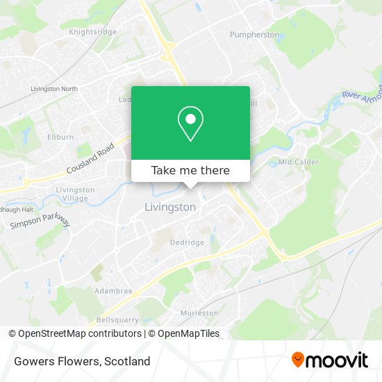 Gowers Flowers map