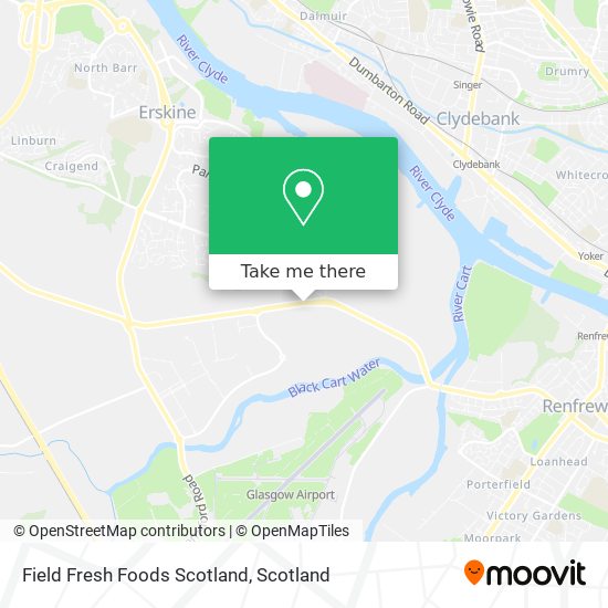 Field Fresh Foods Scotland map