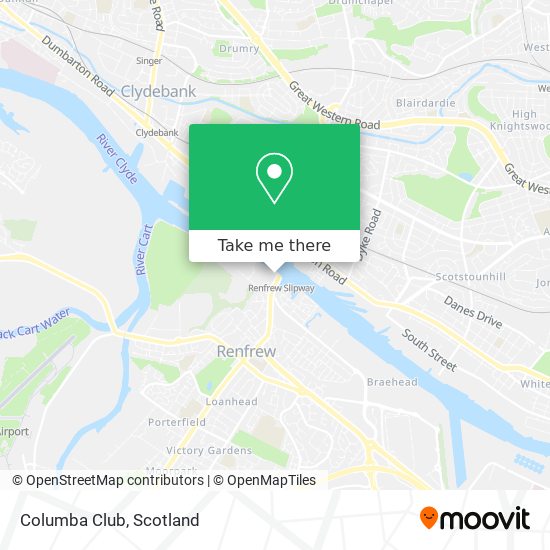 Columba Club map
