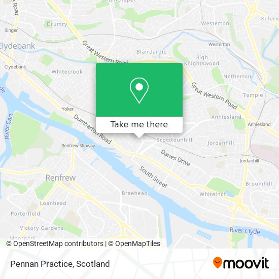 Pennan Practice map