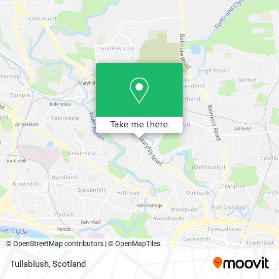 Tullablush map