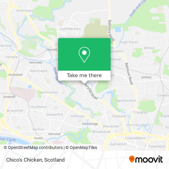 Chico's Chicken map