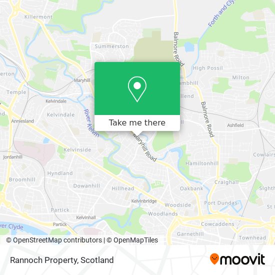 Rannoch Property map