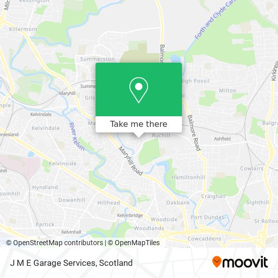 J M E Garage Services map