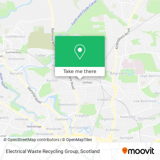 Electrical Waste Recycling Group map