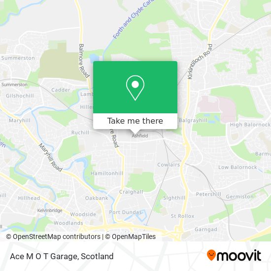 Ace M O T Garage map