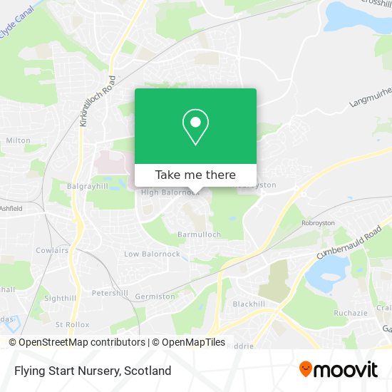 Flying Start Nursery map