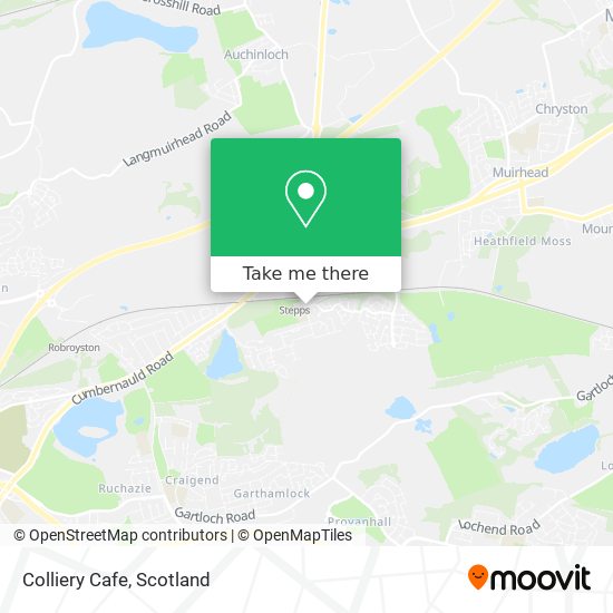 Colliery Cafe map