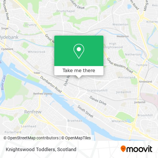 Knightswood Toddlers map