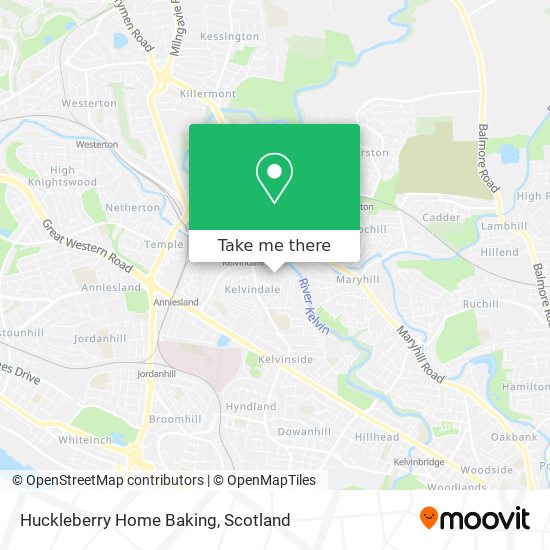 Huckleberry Home Baking map
