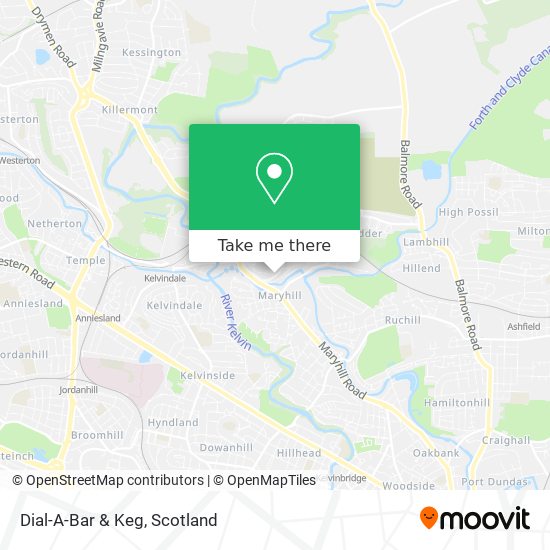 Dial-A-Bar & Keg map