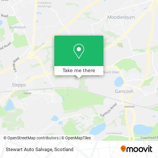 Stewart Auto Salvage map