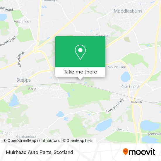 Muirhead Auto Parts map