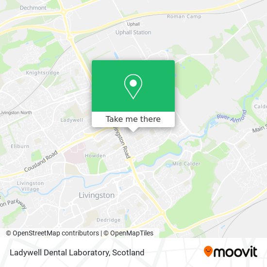 Ladywell Dental Laboratory map