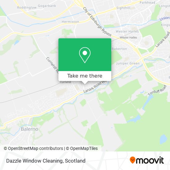 Dazzle Window Cleaning map