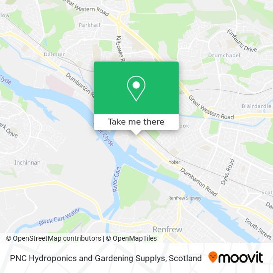 PNC Hydroponics and Gardening Supplys map