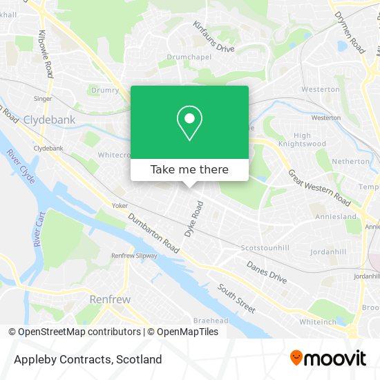 Appleby Contracts map