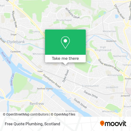 Free Quote Plumbing map