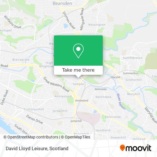 David Lloyd Leisure map