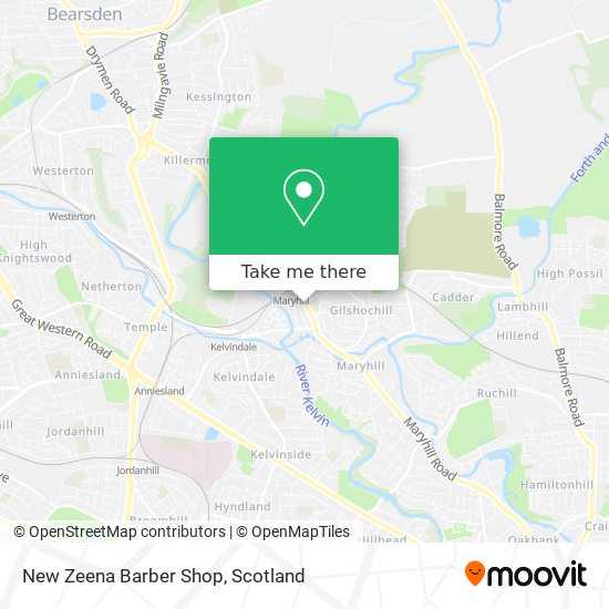 New Zeena Barber Shop map