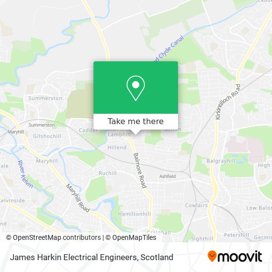 James Harkin Electrical Engineers map