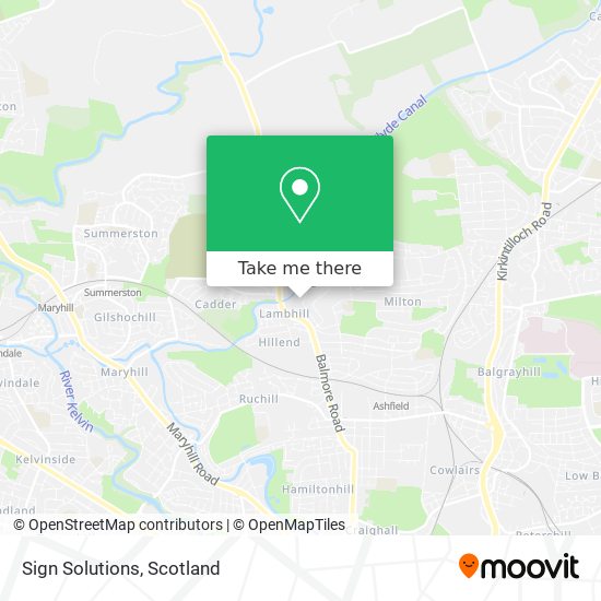 Sign Solutions map