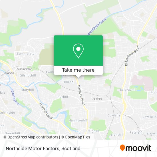 Northside Motor Factors map