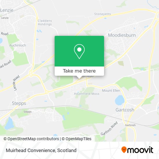 Muirhead Convenience map