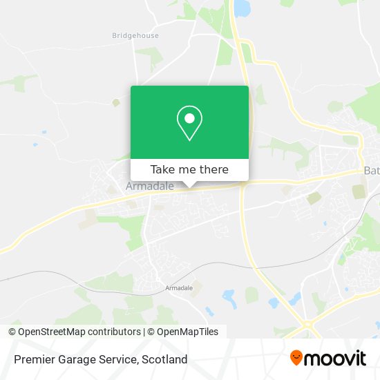 Premier Garage Service map