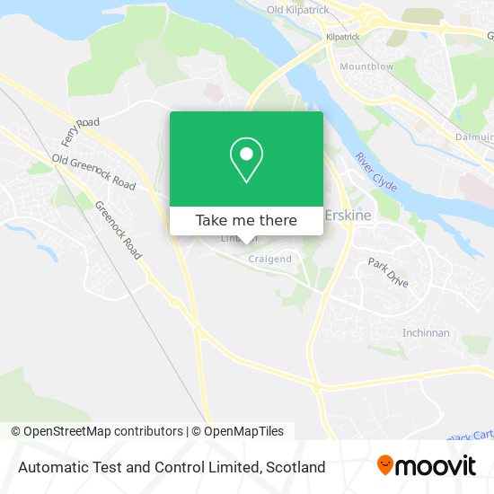 Automatic Test and Control Limited map