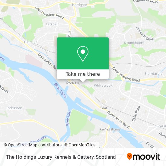 The Holdings Luxury Kennels & Cattery map