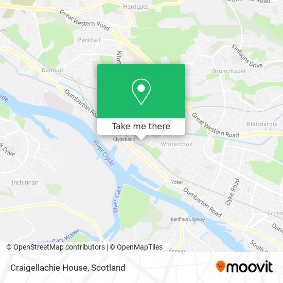 Craigellachie House map