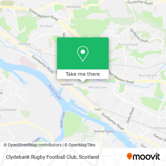 Clydebank Rugby Football Club map