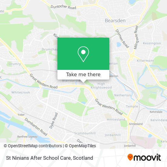 St Ninians After School Care map