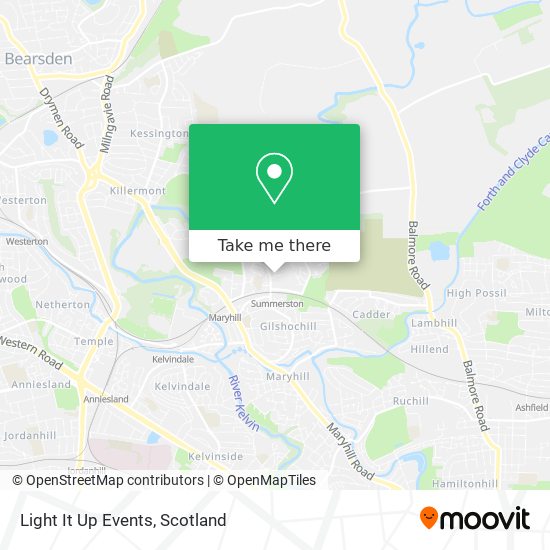 Light It Up Events map