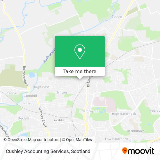 Cushley Accounting Services map