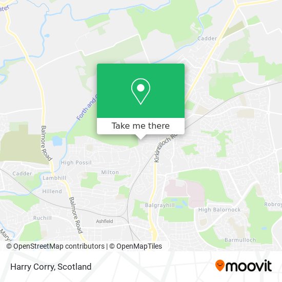 Harry Corry map